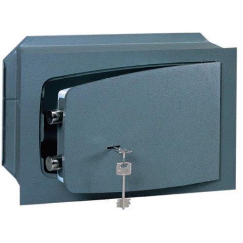 Cisa Cassaforte a chiave incasso muro Grigio scuro (42x20x30 cm) 18A010400
