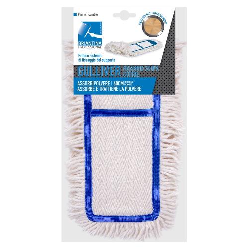 La Briantina Panno pavimento Ricambio Scopa Gulliver (60cm) PROFESSIONAL RIC01128A