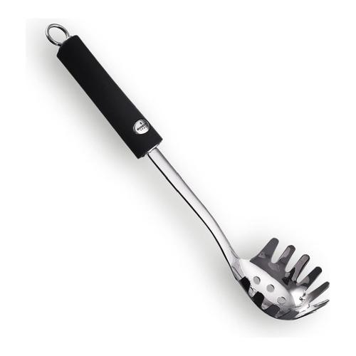 Ghidini Cipriano Servi spaghetti Inox TWIST Cromo e Nero 1733