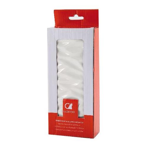 Il Coccio Evaporatore termosifoni (8,5x20cm) Rilievo Bianco 2035C00