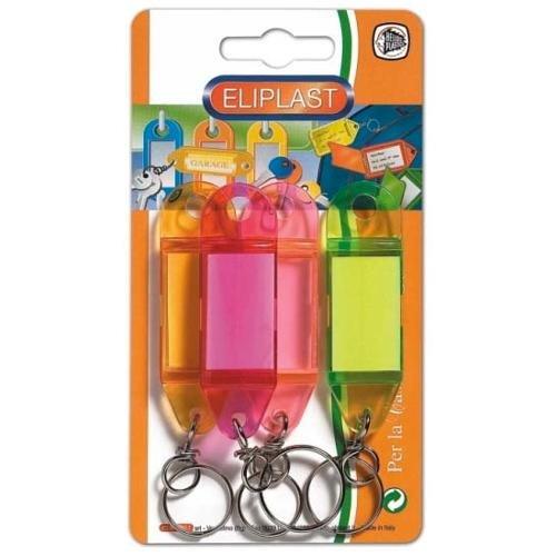 Eliplast Porta chiavi Con Targhetta Portanome Colori assortiti 76 4