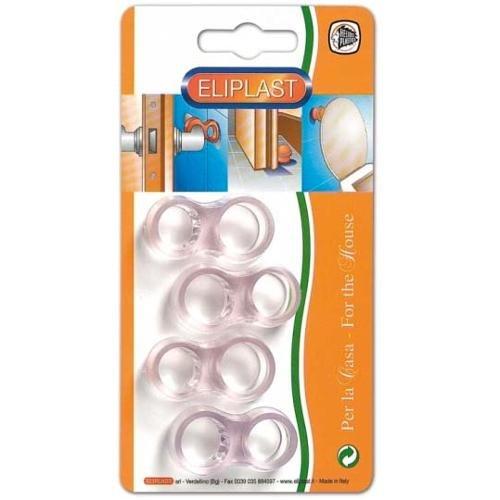 Eliplast Set antiurto maniglie Trasparente Blister 4 pz 58 4
