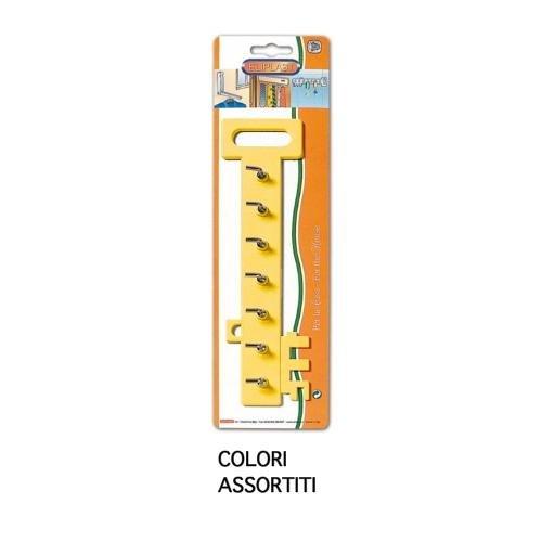 Eliplast Porta chiavi appendibile 7 Posti assortito 17 1