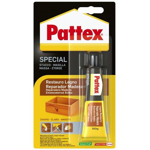 Pattex Stucco legno in pasta marrone chiaro tubetto 50 gr 2700462