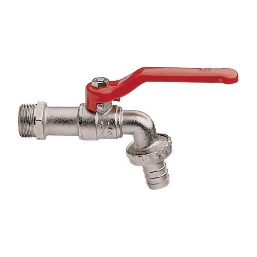 Idro Bric Rubinetto a sfera per esterno zincato ottone filettato 1/2"M K0260B
