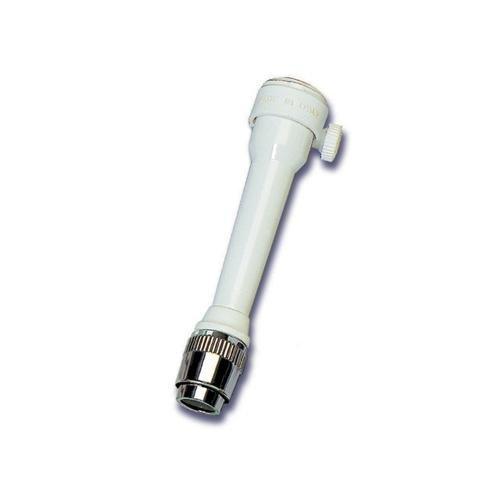 Idro Bric Rompigetto rubinetto PK manicotto con aeratore bianco e cromo B0084