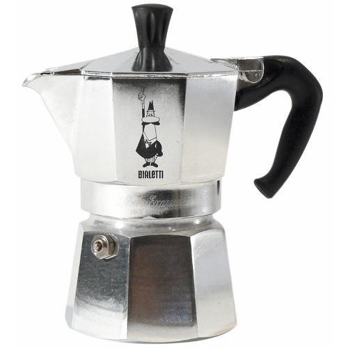 Bialetti Caffettiera Alluminio 6 Tazze MOKA EXPRESS Restyling Cromo satinato 0001163