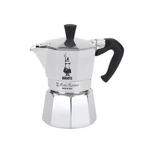 Bialetti Caffettiera Alluminio 1 Tazza MOKA EXPRESS Restyling Cromo satinato 0001161