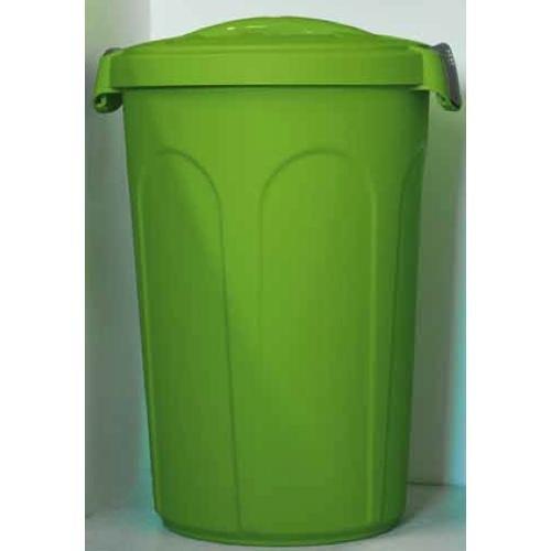 Stefanplast Bidoncino (46L) coperchio a clip TOM Verde 70507