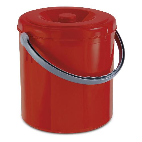 Stefanplast Pattumiera (25L) EUREKA Rosso 20255