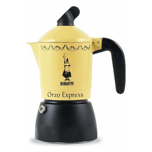 Bialetti Orziera 2 Tazze Orzo Express Alluminio Giallo 0002328