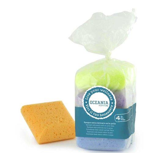 Spugna bagno esfoliante in rete BAMBÙ verde 4806BAM