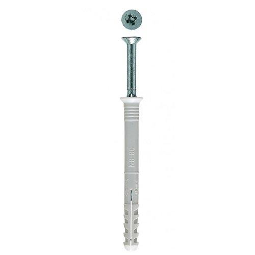 Fischer Set tasselli plastica, vite a percussione (6 mm) N 6 60 K 504507
