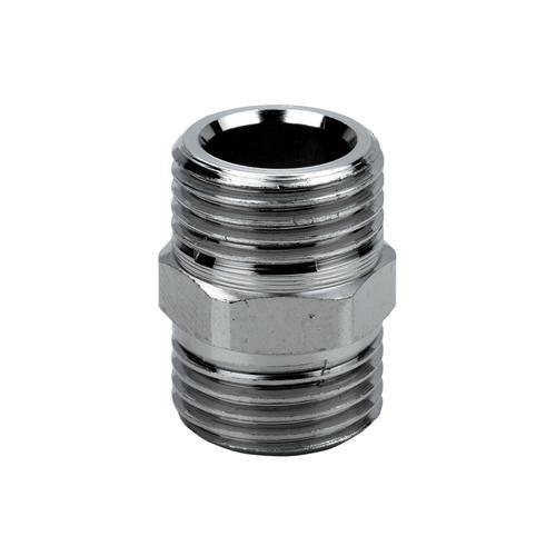 Idro Bric Raccordo idraulico nipplo doppio cromo 1/2"M N0331B