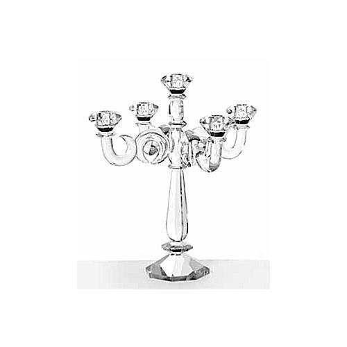 Fade Candelabro 5F (35,5cm) IOS Trasparente 46474
