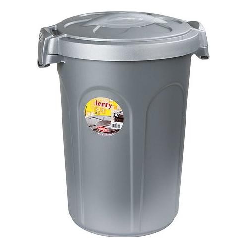 Stefanplast Bidoncino (23L) coperchio a clip JERRY Silver 70300