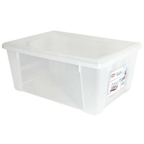 Stefanplast Contenitore (10L) Multiuso L VISUAL BOX Trasparente 13051