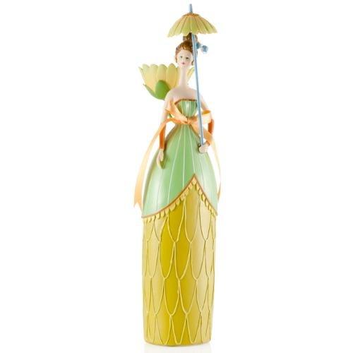Brandani Porta candela (32cm) Fata margherita 1F Giallo 56577