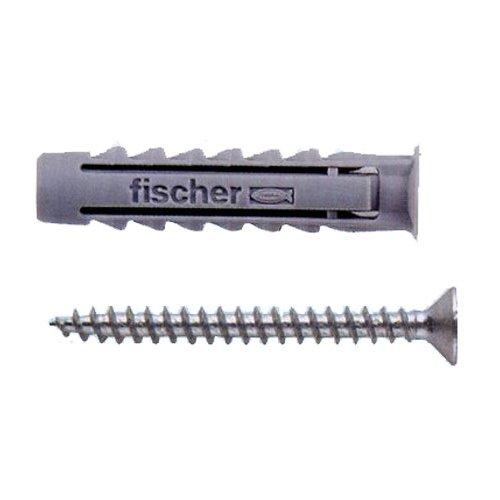 Fischer Set tasselli plastica con vite (10 mm) Sx 10 S K 04419