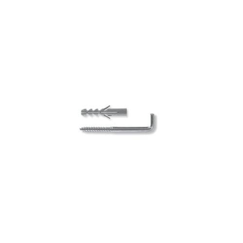 Fischer Set tasselli plastica, gancio lungo (8 mm) S 8 Rw K 504535