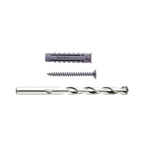 Fischer Set tasselli set con punta foratura (1 cm) W100 Sx 10 K 507235