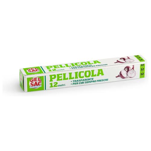 Gel Sac Pellicola alimenti (12 mt h.29 cm 9 Micron) Trasparente 430154