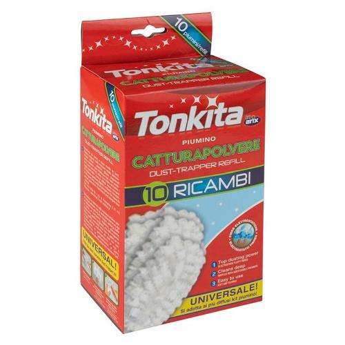 Tonkita Set ricambi piumino 10 pz Catturapolvere TK430 R