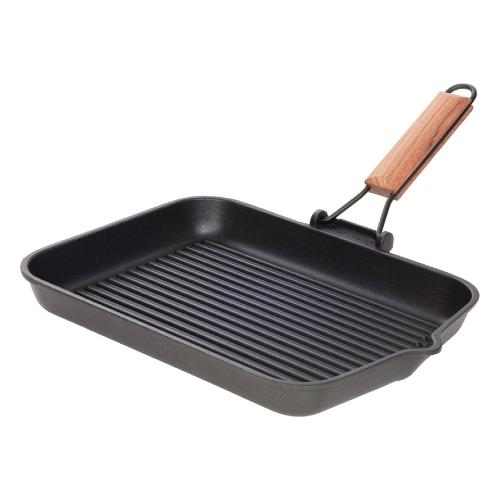Risoli Bistecchiera Antiaderente (36x26cm) SAPORELLA Nero 090 36T00