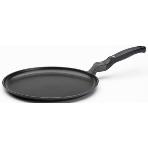 Risoli Crepiera Alluminio antiaderente (28cm) INDUCTION soft touch Nero 106IN 28TP
