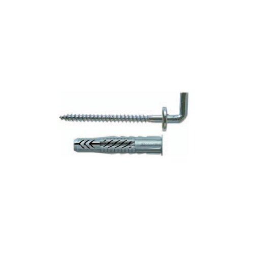 Fischer Set tasselli plastica, gancio corto (6 mm) Ux 6X35 H K 71909