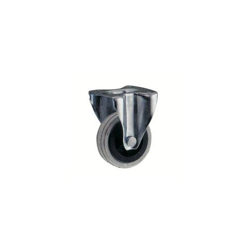 Oreca Ruote mobile piastra fissa zincato e grigio (5 cm) 2 pz 22780