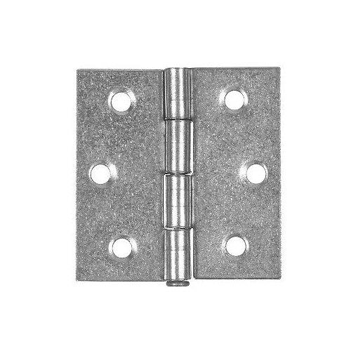 Oreca Set cerniere mobile piane a perno fisso Zincato (5x4 cm) 24726