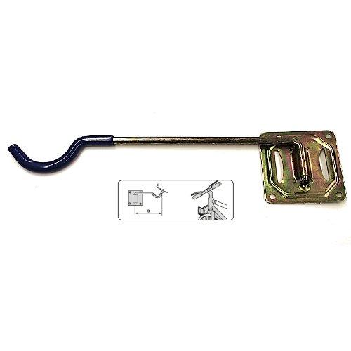 Oreca Gancio parete snodato per biciclette (33 cm) Tropicalizzato 1 pz 23754
