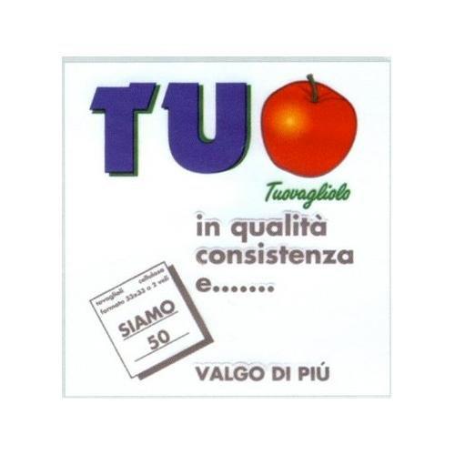 Essebidue Set tovaglioli monouso 50pz 2 Veli Bianco 600600
