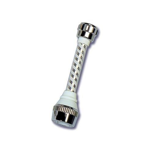 Idro Bric Rompigetto rubinetto PK manicotto con doccia filettato F 22/24 bianco, nero e cromo B0087