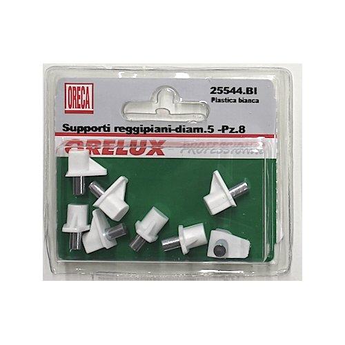 Oreca Set supporti reggipiano Bianco 25544 BI