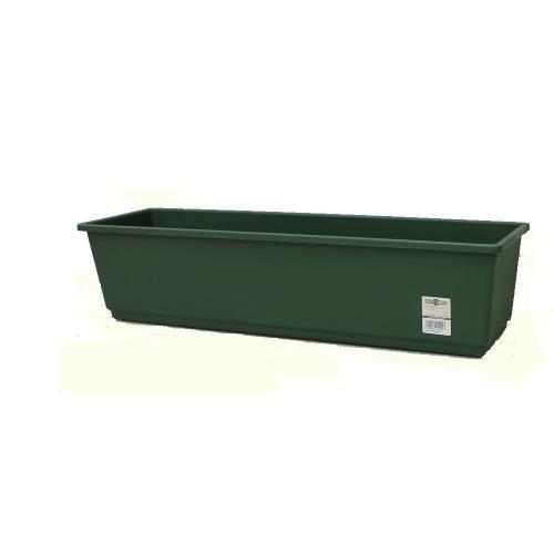 Euro 3 Plast Cassetta per gerani HOBBY GARDEN Verde (60x17x14 cm) 1021 02