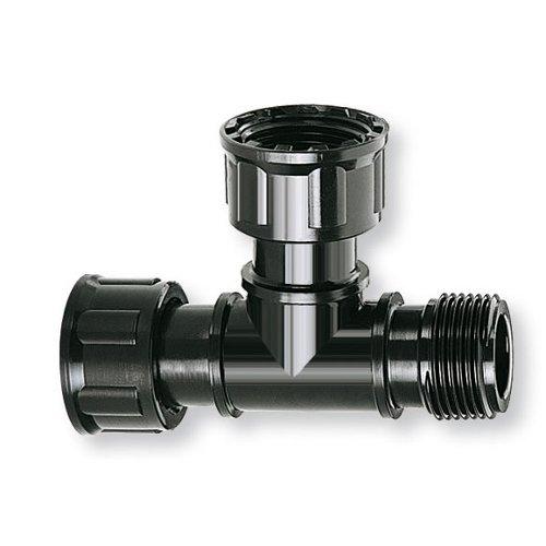 Claber Raccordo 3 vie Per Elettrovalvole RAINJET per tubi 1" 90808