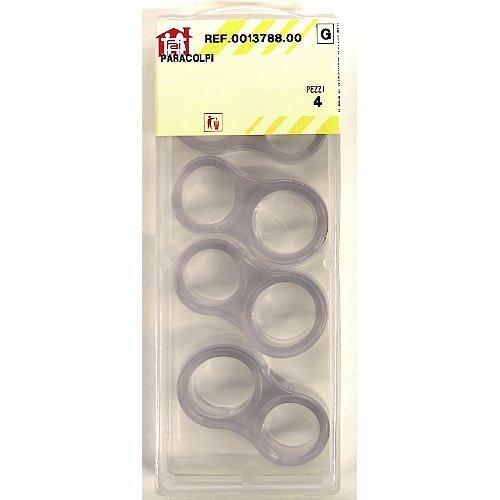 Oreca Set antiurto maniglie Trasparente Blister 4 pz 13788