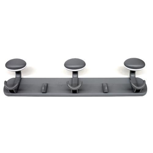 Mital TA93 Appendiabiti Grigio e Bianco Resina