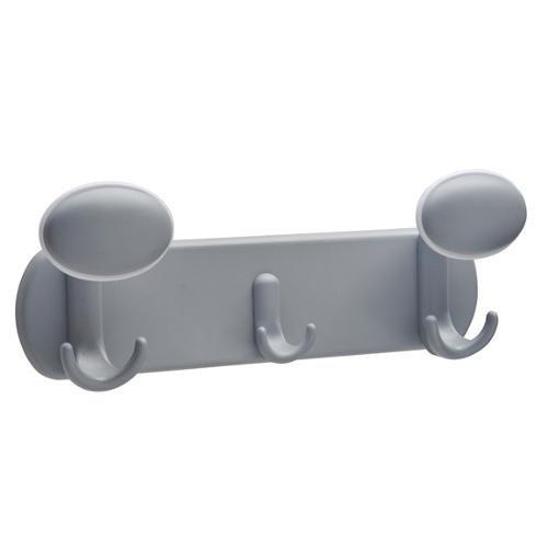 Mital TA92 Appendiabiti Grigio e Bianco Resina