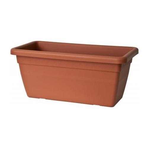 Euro 3 Plast Cassetta fioriera HOBBY AKEA Terracotta (60x31x26 cm) 1681 01