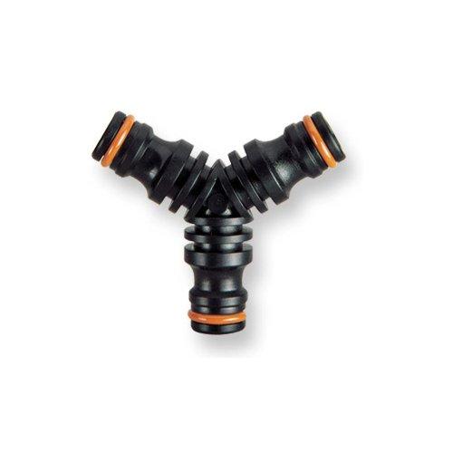 Claber Raccordo derivatore Triplo Innesto Rapido GARDENLIFE per tubi 1/2" 8615