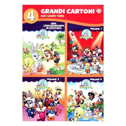 Warner Entertainment DVD Baby Looney Tunes 4 Grandi Cartoni (4 Dvd) - Michael Hack, Scott Heming 1000353924