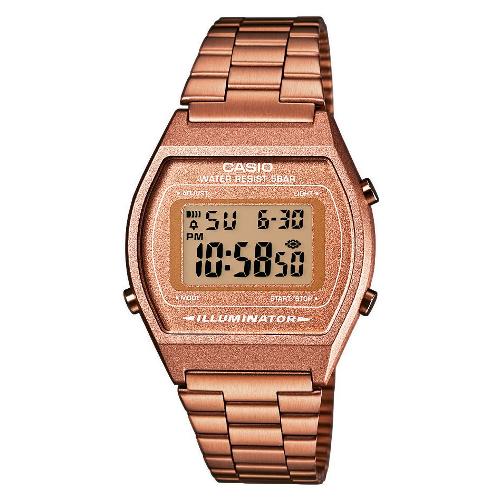 Casio Orologio VINTAGE Edgy Rose gold B640WC 5A