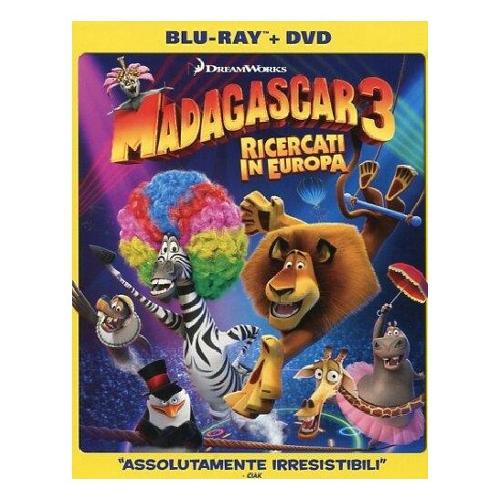 Universal Pictures Blu Ray Madagascar 3 - Ricercati In Europa (Blu Ray+Dvd) - Eric Darnell, Tom McGrath, Conrad Vernon 1000628317