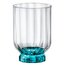 Set bicchieri Dof 6pz FLORIAN Lucent blue 7,8 x 11,3 cm 375ml