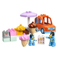 LEGO Visita alla gelateria di Bluey 22 pz DUPLO BLUEY 24m+