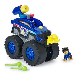 Spin Master Veicolo Deluxe luci e suoni con Chase RESCUE WHEELS PAW PATROL Blu 6070096