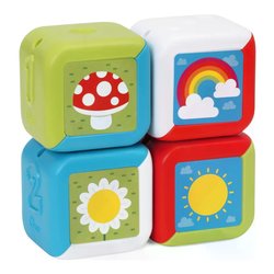 Chicco 4 Cubi Multiattività 2 in 1 10-36m SMART2PLAY Multicolore 00011857100000